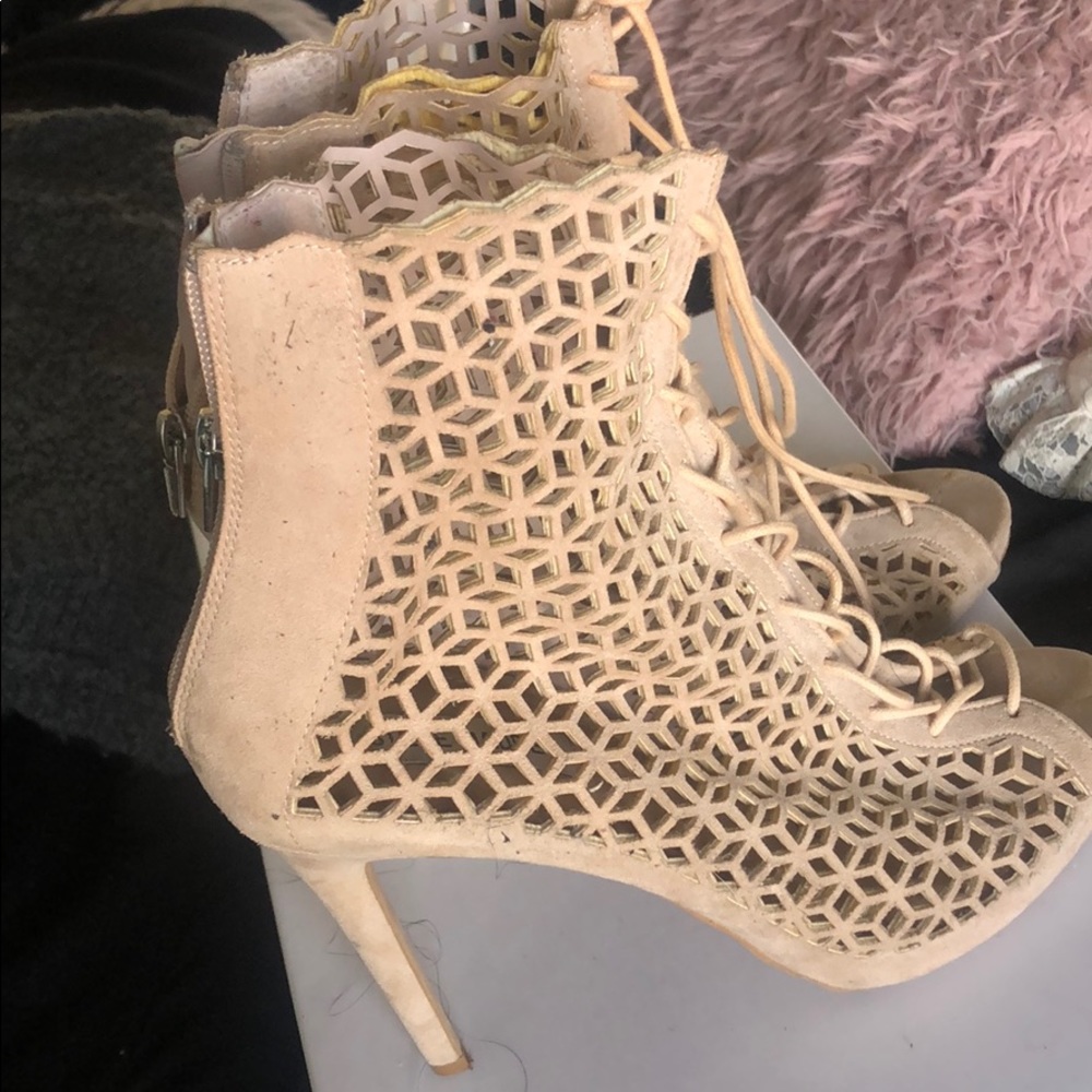 Caged heels